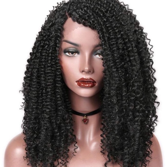 - ? Pamela BLACK AFRO KINKY CURLY LACE FRONT WIG?